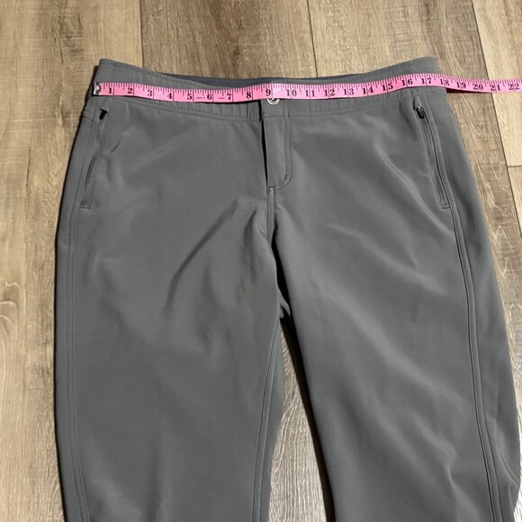 KUHL Frost Softshell 32" Pants Women's Size 14 Gray Hiking Snow Fleece Lined - Picture 7 of 13